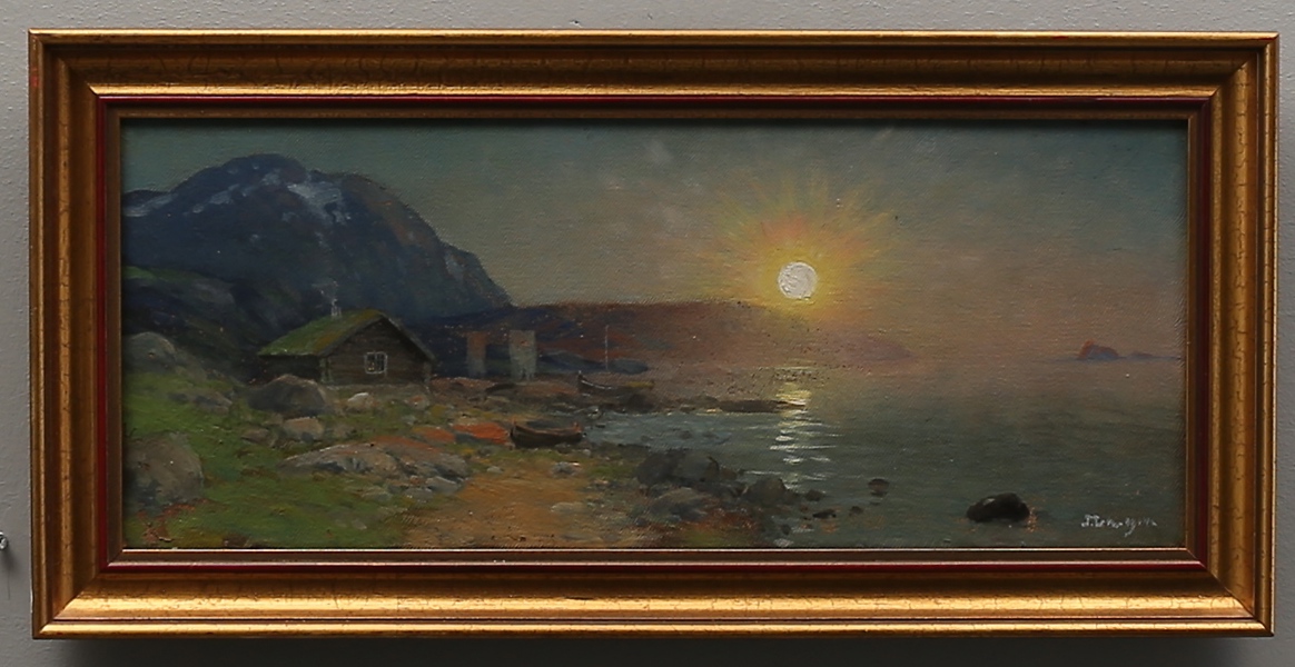 JOHAN LUNDGREN (1822–1895). Oil on panel, signed / JOHAN LUNDGREN (1822–1895). Olja på pannå, signerad._1106a_lg.jpeg