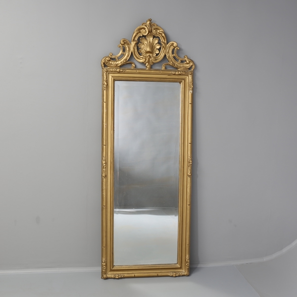 MIRROR, rococo style, around the turn of the century 1900 / SPEGEL, stil rokoko, omkring sekelskiftet 1900_2205a_lg.jpeg