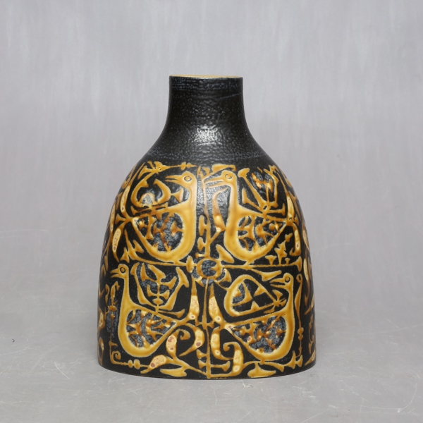 NILS THORSSON(1898-1975), Vas, keramik, Royal Copenhagen, vas modell, 714/3223, Fajance/porslin, Danmark, 1965_2400a_lg.jpeg